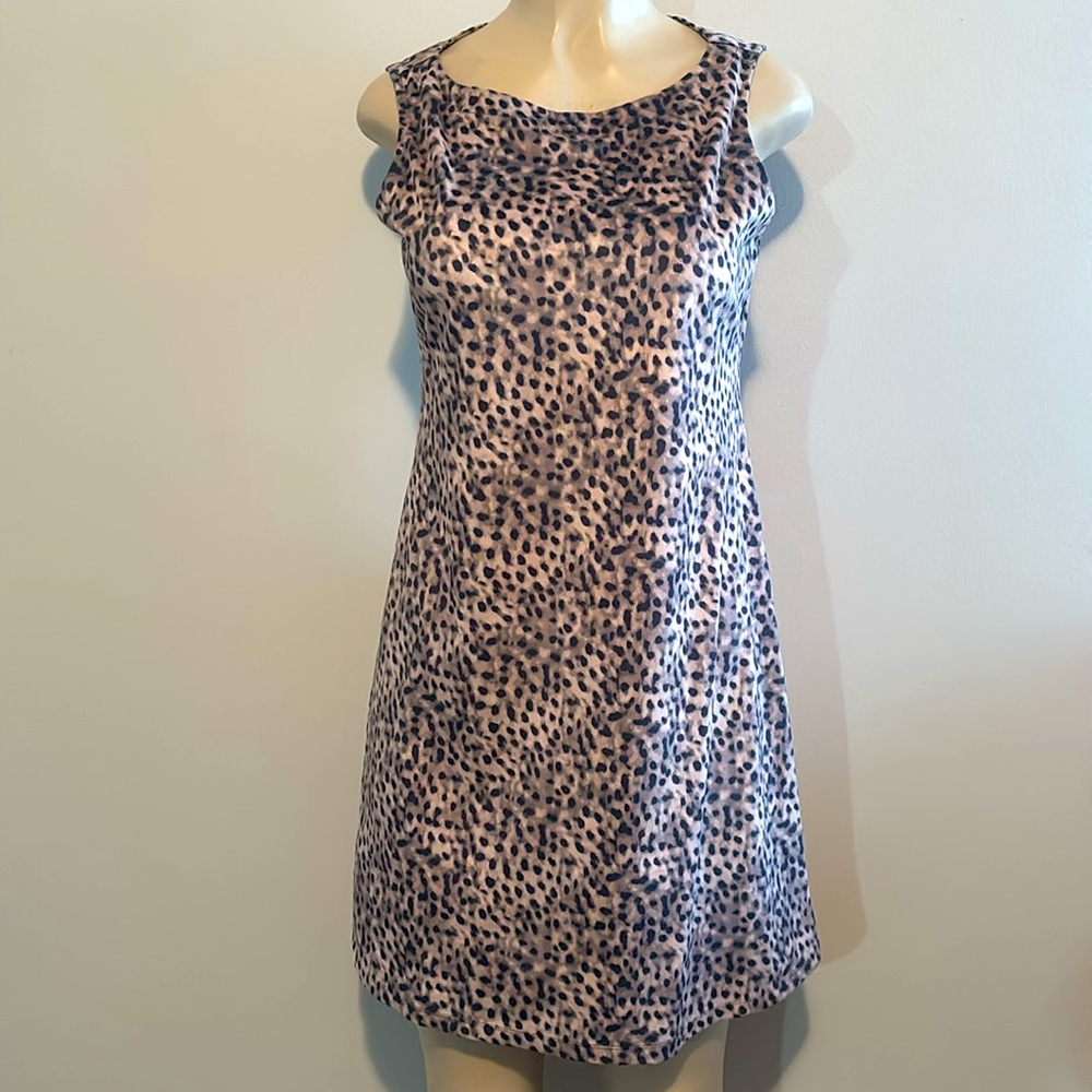 Tommy Bahama Darcy Lagoon Leopard Sheath Dress size XS - Picture 3 of 9